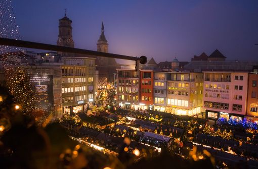 Der Weihnachtsmarkt in Stuttgart zählt zu den beliebtesten in Deutschland. Foto: Lichtgut/Max Kovalenko