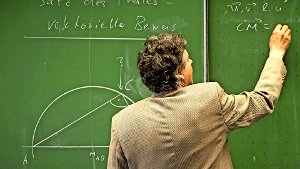 Mathematiklehrer fehlen, auch weil viele Lehramtsanwärter das Mathestudium abbrechen. Foto: dpa