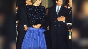 Prinzessin Diana trug das Kleid bei einem Besuch in Florenz. Foto: 2007 Anwar Hussein