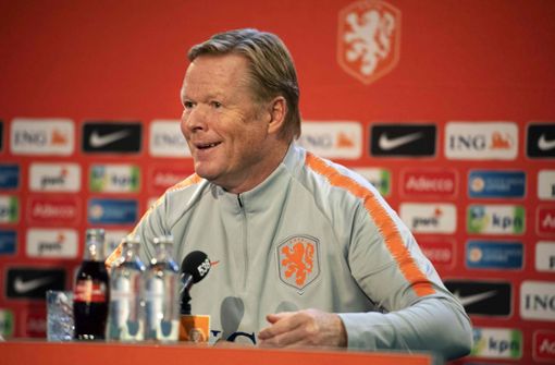 Ronald Koeman ist seit Februar 2018 Trainer der niederländischen Nationalmannschaft. Foto: AFP