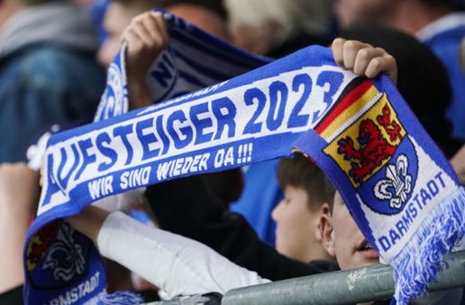 Darmstadt ist der Aufstieg in die Bundesliga geglückt. Foto: dpa/Uwe Anspach