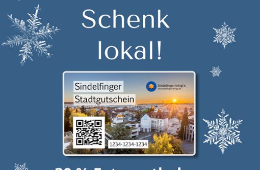 Der Sindelfinger Stadtgutschein – eine Aktion für Gewerbetreibende und Verbraucher in Sindelfingen. Foto: Wirtschaftsförderung Sindelfingen