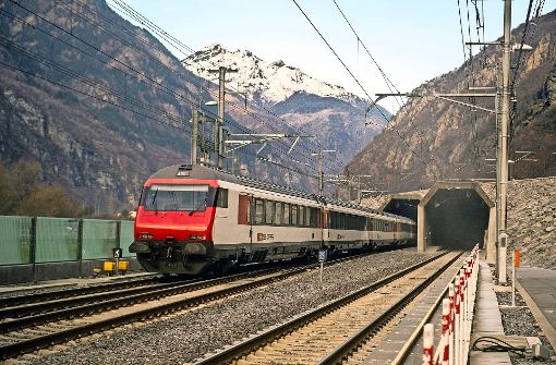 Der 57 Kilometer lange Gotthard-Tunnel ist seit einem Jahr eröffnet. Foto: dpa