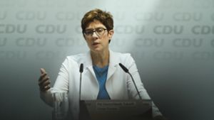 In sozialen Netzen gab es viel Kritik an der CDU-Vorsitzenden. Foto: AP