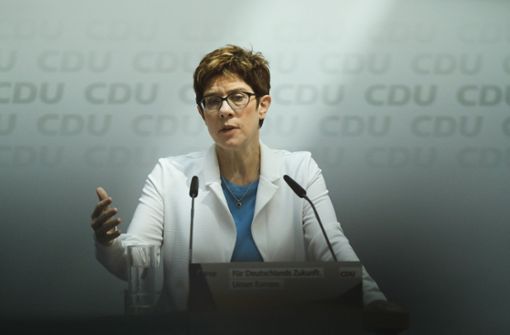 In sozialen Netzen gab es viel Kritik an der CDU-Vorsitzenden. Foto: AP