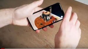 Die Augmented-Reality-App der Fantastischen Vier ist in Zusammenarbeit mit der Produktionsfirma Headraft entstanden. Foto: Screenshot YouTube/Die Fantastischen Vier