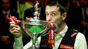 Mark Selby ist Snooker-Weltmeister 2014. Foto: dpa