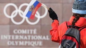 Das Internationale Olympische Komitee hat Russland wegen staatlichen Dopings von den Spielen in Pyeongchang im Februar ausgeschlossen. Foto: AFP