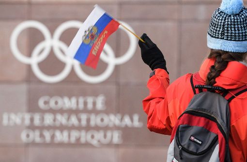 Das Internationale Olympische Komitee hat Russland wegen staatlichen Dopings von den Spielen in Pyeongchang im Februar ausgeschlossen. Foto: AFP