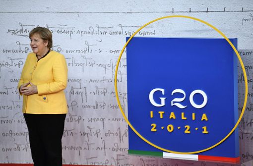 Es ist der letzte G20-Gipfel  für Angela Merkel. Foto: AFP/BRENDAN SMIALOWSKI