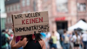 Ulm fürchtet um eine Beschädigung des Ansehens der Geschwister Scholl durch die Initiative „Querdenken-731“. Foto: dpa/Fabian Strauch