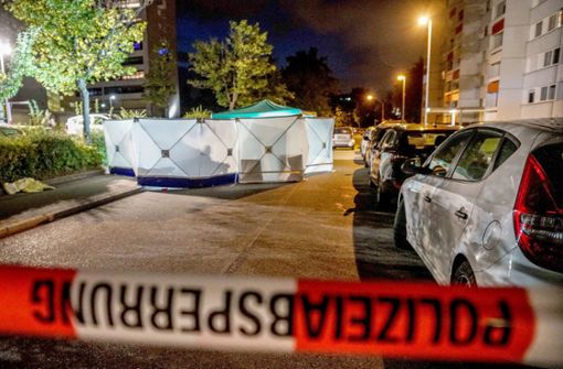 Vergangene Woche tötete der Mann einen 36-Jährigen im Stuttgarter Stadtteil Fasanenhof. Foto: dpa