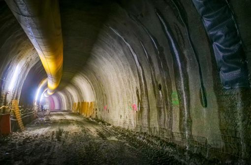 Der Neubautunnel in Ostelsheim ist 498 Meter lang. Foto: avmediafactory/Gert Tetzner