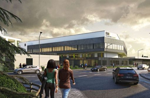 So könnte der Neubau in Schorndorf aussehen Foto: Rems-Murr-Kliniken