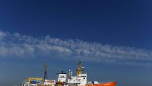 Das Schiff „Aquarius“ darf auch in Malta nicht anlegen (Archivbild). Foto: AFP