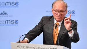 Wolfgang Ischinger ist seit 2008 Vorsitzender der Münchner Sicherheitskonferenz. Foto: Getty