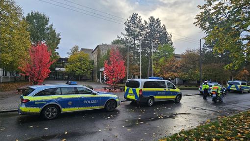 Am Hegel-Gymnasium in Vaihingen ist eine Bombendrohung eingegangen. Foto: Andreas Rosar / /Fotoagentur Stuttgart