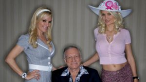 Playboy-Gründer Hugh Hefner hatte immer schöne Frauen um sich. Foto: Lexington Herald-Leader