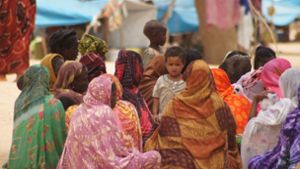 Flucht vor Hunger, Not und Verfolgung: Ein Flüchtlingslager in Niger Foto: dpa