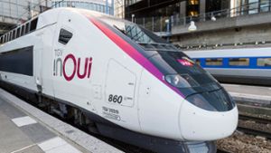Trotz der Streiks fährt am Mittwoch ein TGV von Stuttgart nach Paris. Foto: dpa/Philippe Fraysseix