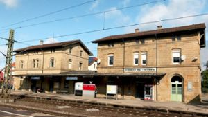 Der Bahnhof Schwäbisch Hall-Hessental steht zum Verkauf. Foto: Deutsche Bahn