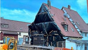 Das Haus in Vaihingen wurde durch die Gasexplosion zerstört. Foto: StZN/K. Schwarz