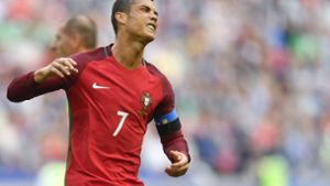 Cristiano Ronaldo und Portugal ärgern sich über ein aberkanntes Tor beim Confed-Cup in Russland. Foto: AP