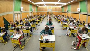 Tortur Abitur: Die Prüfungen sind eine Nervenprobe für Schüler und Lehrer. Foto: dpa