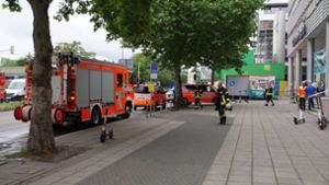 Die Feuerwehr wurde am Donnerstagvormittag zu einem Einsatz ins Klinikum Stuttgart gerufen. Foto: 7aktuell.de/Andreas Werner