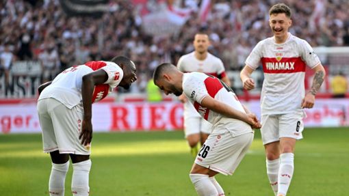Zeigten sich erneut treffsicher: Die VfB-Stürmer Serhou Guirassy (l) und Deniz Undav. Foto: Jan-Philipp Strobel/dpa
