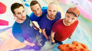 Coldplay hält den Spagat zwischen Freundesclique und globalem Mega-Act aus: Guy Berryman, Chris Martin, Will Champion, Jonny Buckland (v. li.) Foto: James Marcus Haney