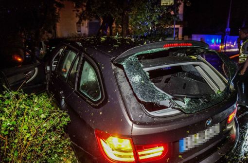 Ein betrunkener Fahrer hat mit seinem Auto in Kirchheim unter Teck großen Schaden angerichtet. Foto: SDMG