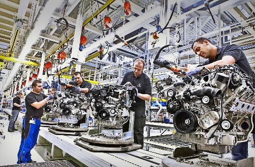 Untertürkheim ist das Herz der Motorenproduktion von Daimler. Foto: MediaPortal Daimler AG