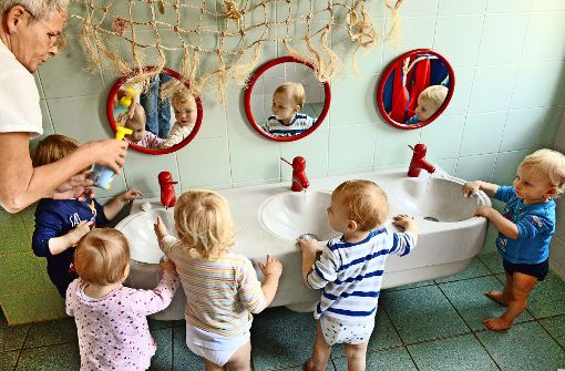 In Leinfelden-Echterdingen fehlen Plätze zur Kinderbetreuung. Foto: dpa
