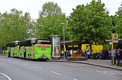 Voraussichtlich bis April werden Fernbusse in Stuttgart-Zuffenhausen Halt machen. Foto: Archiv Braun