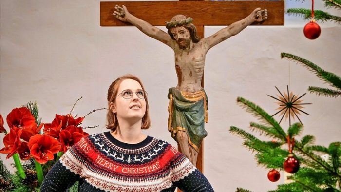 Weihnachtsgottesdienst in Flacht: So bereitet sich eine Pfarrerin  auf Heiligabend vor