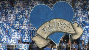 Ein Herz für die Kickers? Zuletzt kamen nur noch 1810 Zuschauer ins Gazi-Stadion. Foto: Baumann