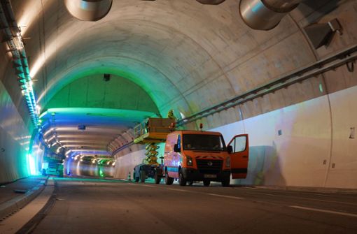 Der Rosensteintunnel soll im September in Betrieb genommen werden. Die Baukosten haben sich mittlerweile mehr als verdoppelt. Foto: Andreas Rosar