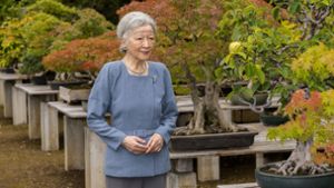 Kaiserin Michiko im Kaiserpalast von Tokio: Das Foto wurde vom Hof am 20. Oktober 2017 anlässlich ihres 83. Geburtstags veröffentlicht. Foto: AFP
