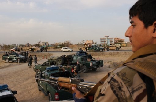 In Kundus gehen die Kämpfe zwischen den Regierungstruppen und den Taliban weiter. Foto: EPA