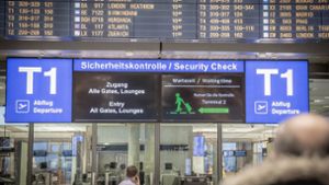Das Sicherheitspersonal des Stuttgarter Flughafens wurde zum Warnstreik aufgerufen (Symbolbild). Foto: Lichtgut/Julian Rettig