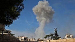 Bei Luftangriffen auf Idlib wurden 33 türkische Soldaten getötet. Foto: AFP/OMAR HAJ KADOUR