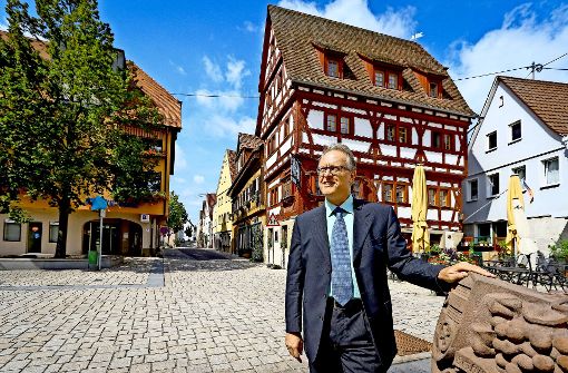 Kornelius Bamberger will nicht mehr Bürgermeister von Bönnigheim sein, demnächst ist er nur noch Bürger. Foto: factum/Granville