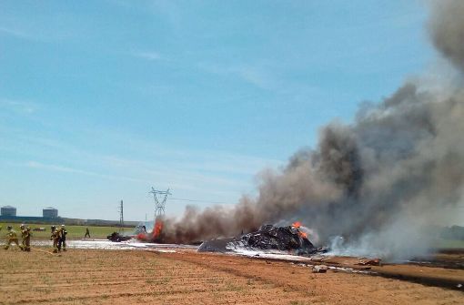 In Spanien war am 9. Mai 2015 ebenfalls ein Militärflugzeug abgestürzt. Foto: dpa (Symbolbild)