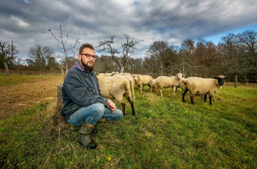 Für den Studenten und angehenden Landwirt  Jonas Kienel steht der Artenschutz im Vordergrund seiner Arbeit. Foto:  