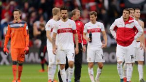 2015/16 gab der VfB häufig ein Bild des Jammers ab – mit dem bitteren Ende Abstieg. Foto: Baumann