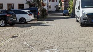Am mutmaßlichen Tatort in Hessigheim sind noch Spuren zu sehen. Foto: Hege