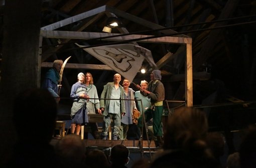 Mit dem Stück „Der Arme Konrad“ wird der Bauernaufstand  im Remstal von 1514 eindrucksvoll auf die Bühne gebracht. Foto: Patricia Sigerist