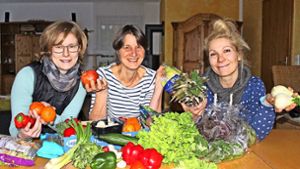 Susanne Malcher, Annette Jickeli und Nancy Marek (v.l.) Foto: Holowiecki
