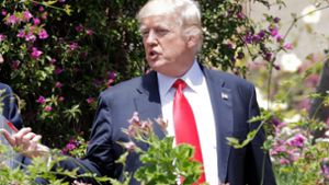 Donald Trump – hier beim G-7-Gipfel – will sich am Donnerstag zum Klimaschutz äußern. Foto: AP